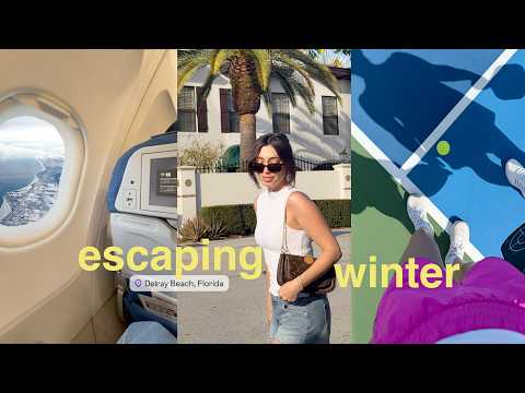 TRAVEL VLOG! escaping winter for some SUN, FAMILY & HAPPINESS!!! ☀️