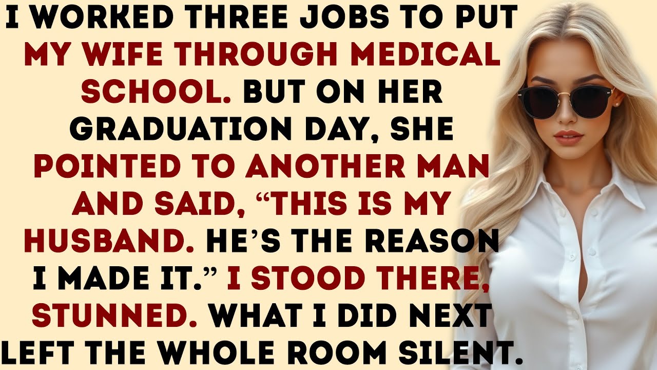 On Her Graduation Day, My Wife Introduced Another Man As Her Husband And Denied Knowing Me.