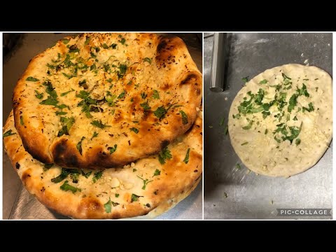Garlic Naan / Making Garlic Naan Restaurant style
