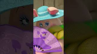 Леди с пятачком? Легко! 🌸🎀 #Shorts #машаимедведь #НеРодисьКрасивой #MashaandtheBear #kids