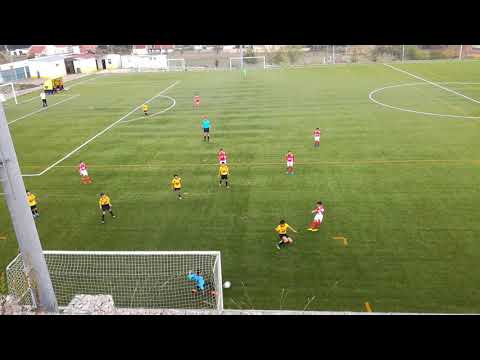 Benjamins 2017/18 FC Ota vs Alenquer e Benfica golo 0-1