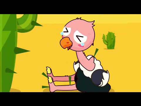 Baby Panda Learn New Words | Animated Stickers - Animal Themes | Babybus Kids Games