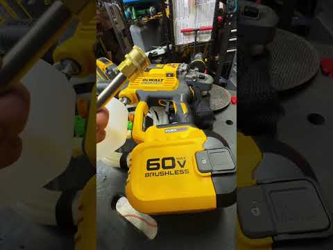 Dewalt just changed the game! Flexvolt power cleaner!