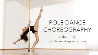 Pole Dance Choreography to Billie Eilish / Beginners Intermediate