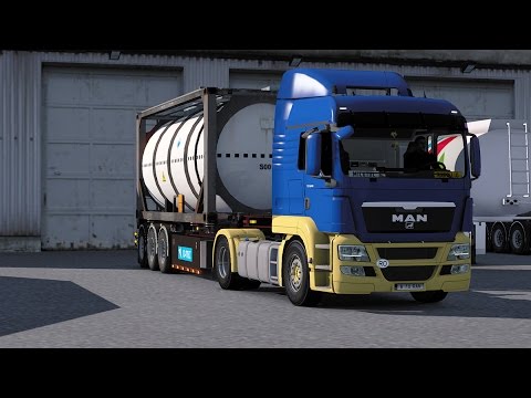 ETS 2 - 1.27 "Drumuri Europene" Bratislava(SK) - Zagreb(HVT) ProMod 2.16 MAN TGS 18.400