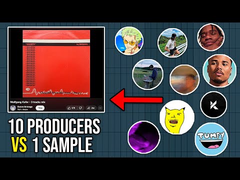 10 Producers Flip The SAME Sample In 10 Different Ways