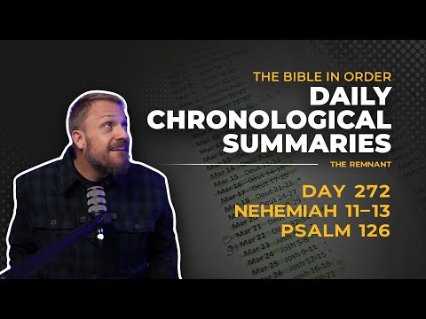 Day 272: Nehemiah 11–13 and Psalm 126 – Reformation, Dedication, and the Fight for Holiness