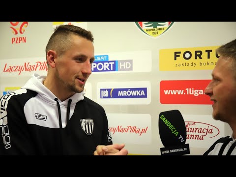 Puszcza Niepołomice - Sandecja 0-1 (0-0), Michal Piter-Bučko