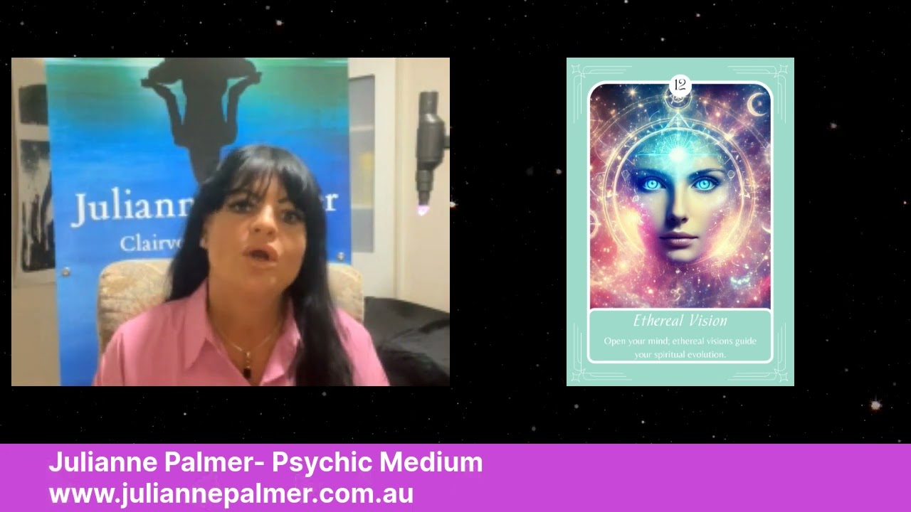 Card 12: Ethereal Vision - Julianne Palmer | Psychic Medium