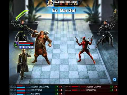 MAA: PvP Volstagg & Fandral vs. Magneto & Deadpool