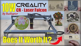 Creality CR-LASER FALCON - Detailed REVIEW (Including Tests + PROS & CONS)