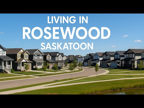 Living in Rosewood Saskatoon – Drive Tour of One of the City’s Newest Family Neighbourhoods