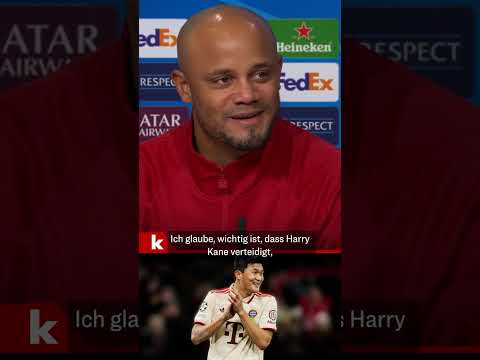 Kompany versteht die Champions-League-Tabelle immer noch nicht #shorts