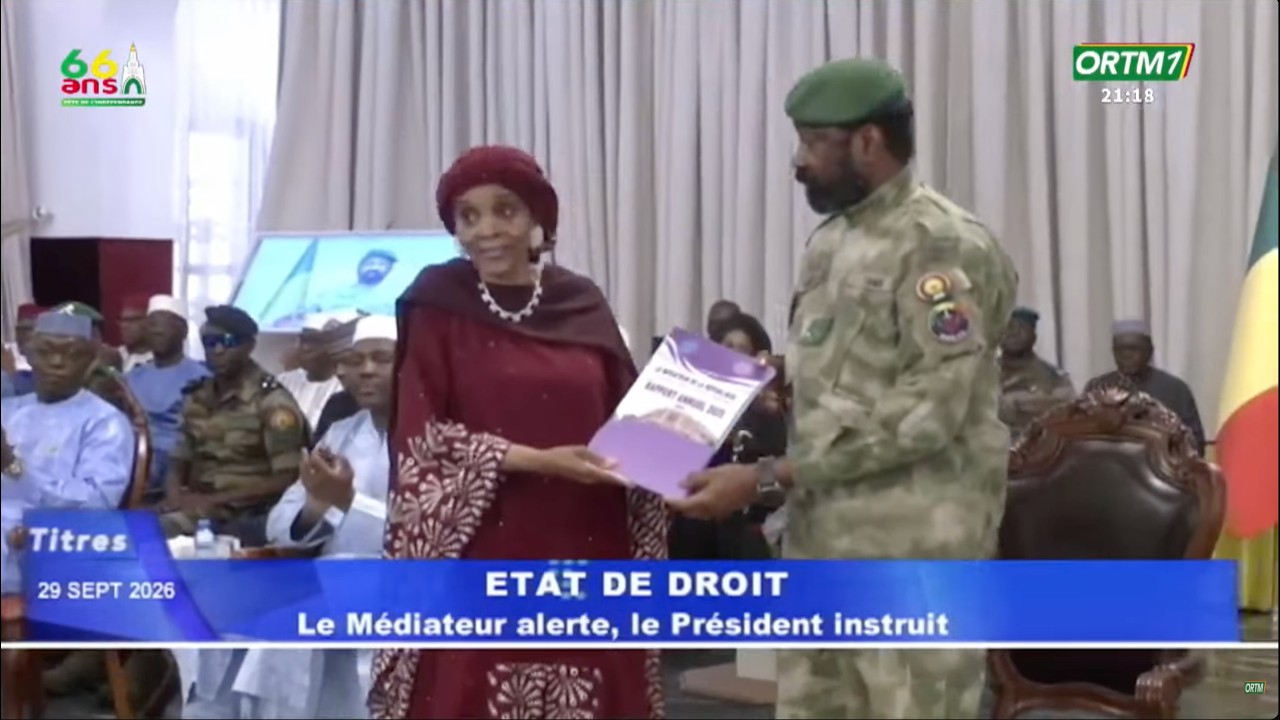 ORTM: Journal TV du 29 septembre 2026
