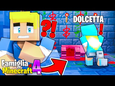 SCOPRO LA STANZA SEGRETA DI DOLCETTA!! - Famiglia Di Minecraft STAGIONE 4