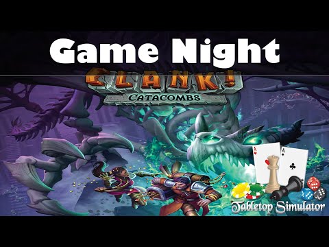 🐉 Tabletop Simulator: Clank! Catacombs - Learn to Play and Epic Playthrough! 🐉