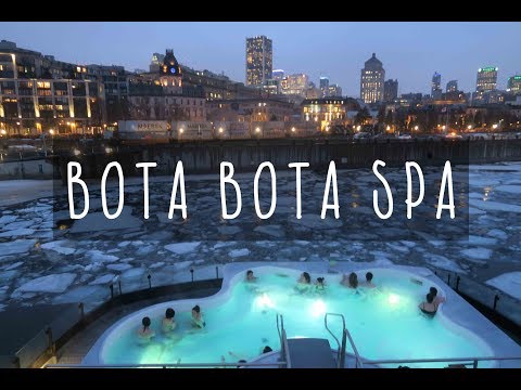 Bota Bota Floating Spa! I'm on a Boat!