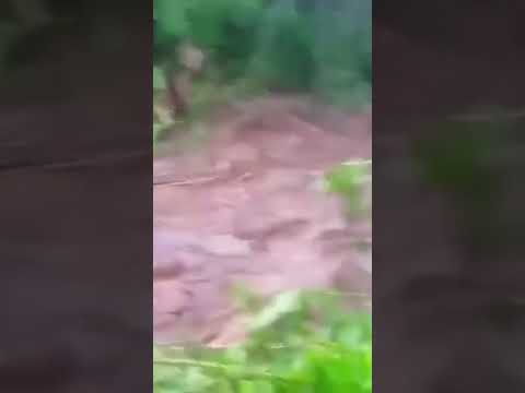Se reporta un deslave  en la comunidad Palancito, municipio de Río Blanco, Matagalpa, #Nicaragua