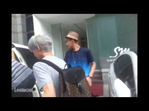 130813 EXO-M Outside SM BUILDING