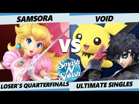 SNS5 SSBU - CLG | VoiD (Joker, Pichu) Vs. eUnited | Samsora (Peach) Smash Ultimate Loser's Quarters