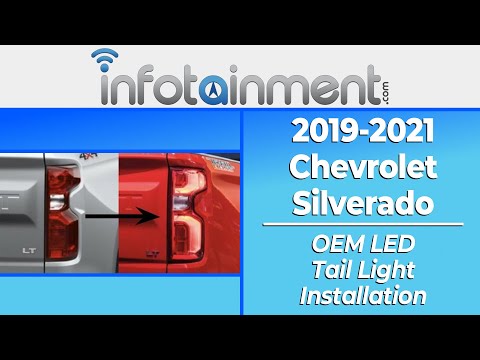 2019-2022 Chevrolet Silverado - Factory OEM LED Tail Light Installation How-To - Infotainment.com