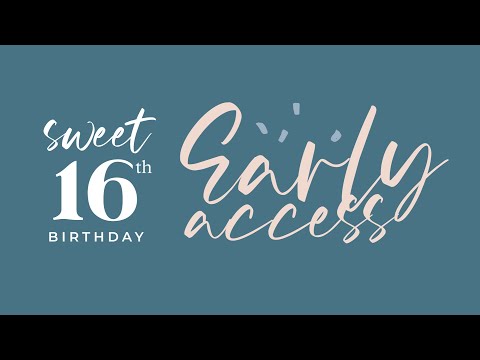 Birthday Early Access: Totally Tiffany Items (12 Oct 2021)