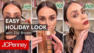 Easy 10 Minute Holiday Makeup Tutorial with Elly Brown | JCPenney