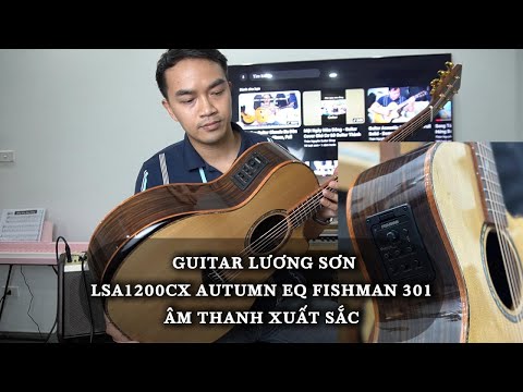 Luong Son LSA1200CX Guitar with Fishman 301 EQ installed, shipped to Mr. Phuc in Dong Thap, extre...