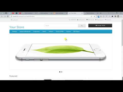 Opencart Sore Locations Locator Google Map