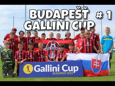 BUDAPEŠŤ Gallini cup 1 časť /MŠK PÚCHOV U13/ - Futbal |GoPro Hero 10 4K Cinematic footage|
