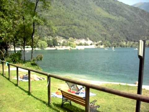 Camping al lago - Lago di Ledro -  Valle di Ledro - Trentino - Ledro Lake
