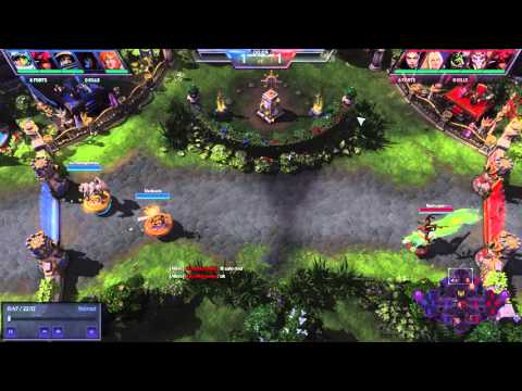Heroes of the Storm - Lt. Morales FAIL First Blood 19 seconds in - HotS