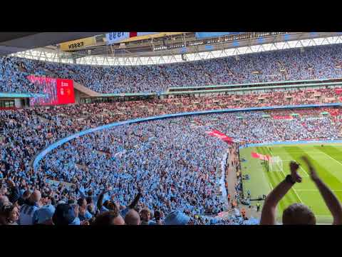 Coventry fans   we live and die in these towns - Wembley - 21st April 2024