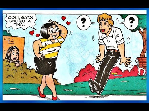 Tina - Encontro real e virtual, Quadrinhos Turma da Mônica