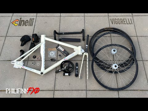 Cinelli vigorelli special white 2024 Dream Bike build Fixedgear