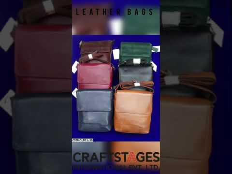 Unisex leather backpack csilb20-270