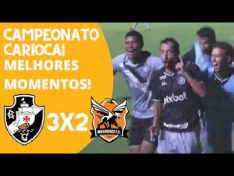 VASCO 3 X 2 NOVA IGUAÇU: Vasco toma Susto, vence o Nova Iguaçu em São Januário pelo CARIOCA - 2022