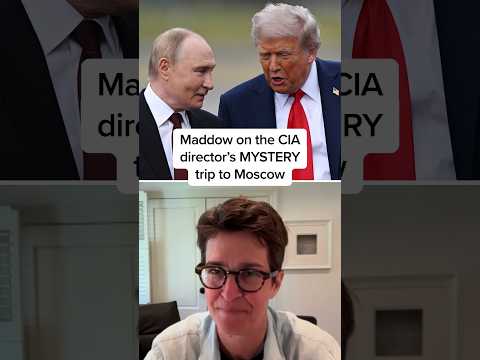 Maddow on the CIA director's MYSTERY trip to Moscow
