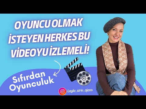 Do you dream of becoming an actor? How should you take the first step? How do you become an actor?