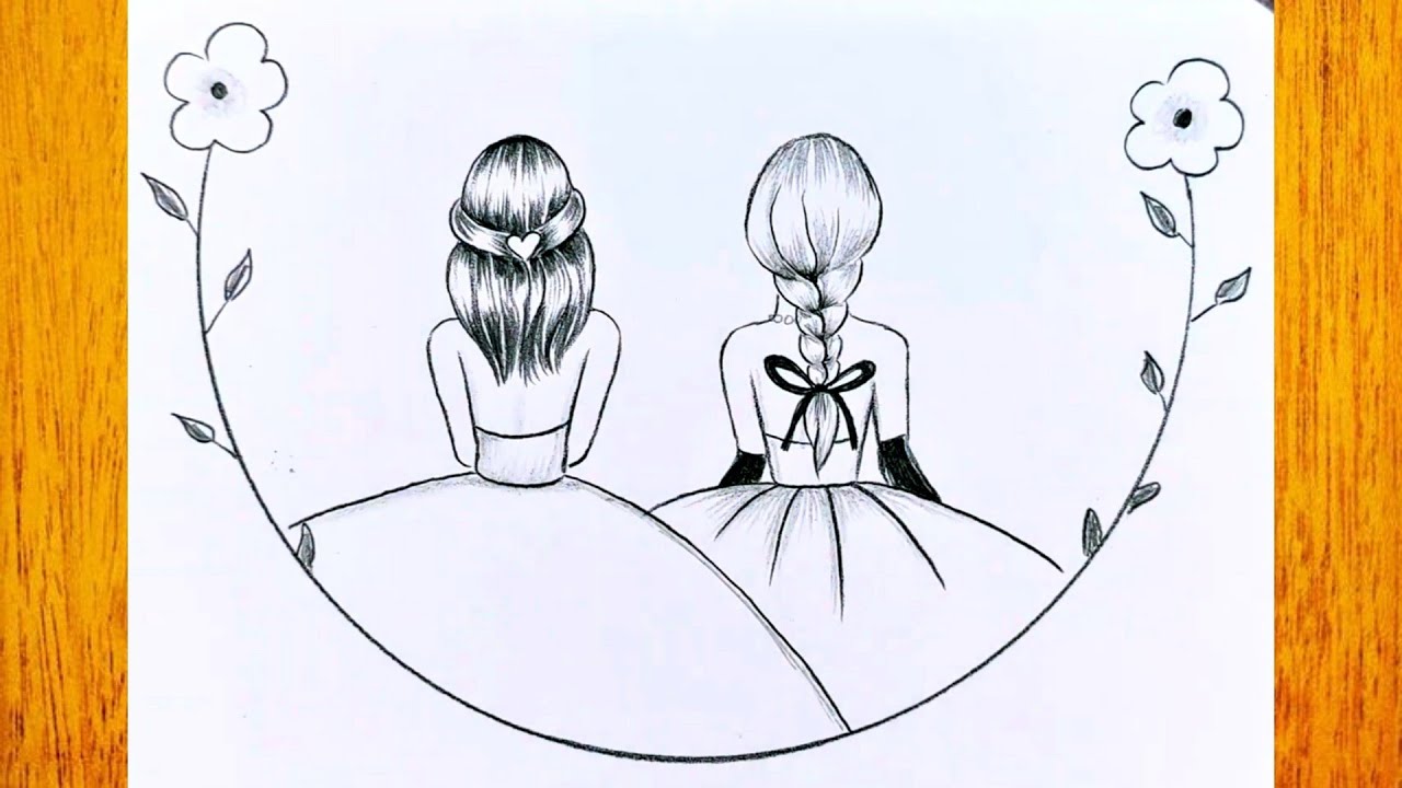Watch Now Cómo dibujar mejores amigas / Como desenhar melhores amigas / desenhos a lápis passo a passo Cómo dibujar mejores amigas / Como desenhar melhores amigas / desenhos a lápis passo a passo