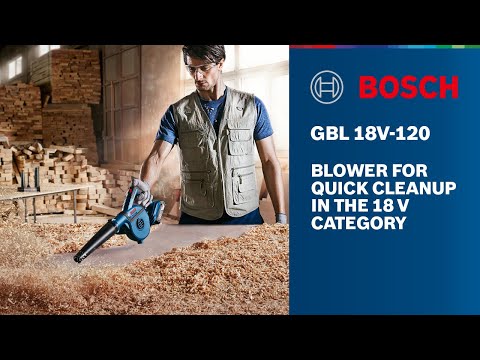 Bosch GBL 18V-120 Cordless Air Blower | Heavy Duty Cordless Tools | Compact & Handy