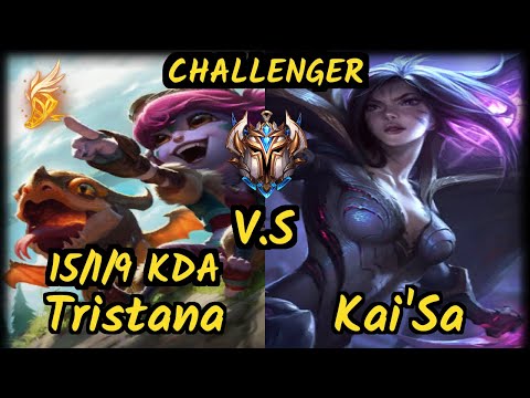 Cody Sun (TRISTANA) vs KAI'SA - 15/1/9 KDA BOTTOM ADC CHALLENGER GAMEPLAY - NA