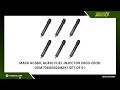 Mack AC380 AC410 Fuel Injector 2000 2006 OEM 736GB421M2X Set Of 6
