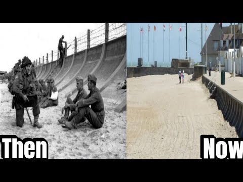 Amazing Then & Now | D-Day Normandy WW2