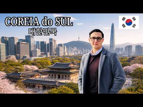 CHEGUEI à COREIA! Pelas ruas de SEUL! | COREIA DO SUL 01