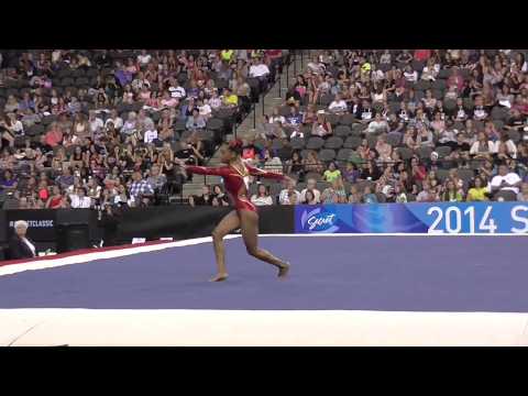Margzetta Frazier - Floor - 2014 Secret U.S. Classic