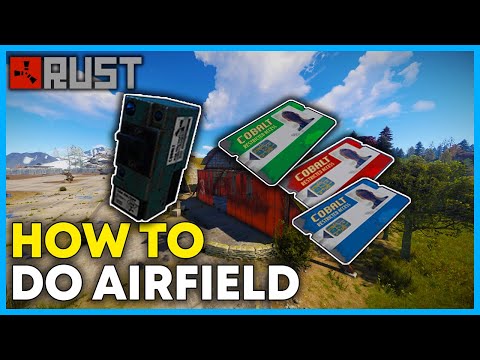 How to Do the Airfield Blue Card Puzzle in Rust (Full Guide 2025)