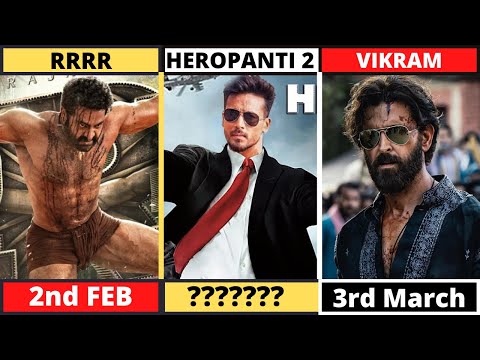 8 High Budget Upcoming Bollywood Movies of 2022 - Tiger Shroff, Hrithik Roshan, Salman Khan