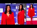 Shehnaaz Kaur Gill Looking Gorgeous In Short Red Dress At Pinkvilla Style Awards Season 2