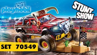 Playmobil SET 70549 STUNT SHOW MONSTER TRUCK HORNED